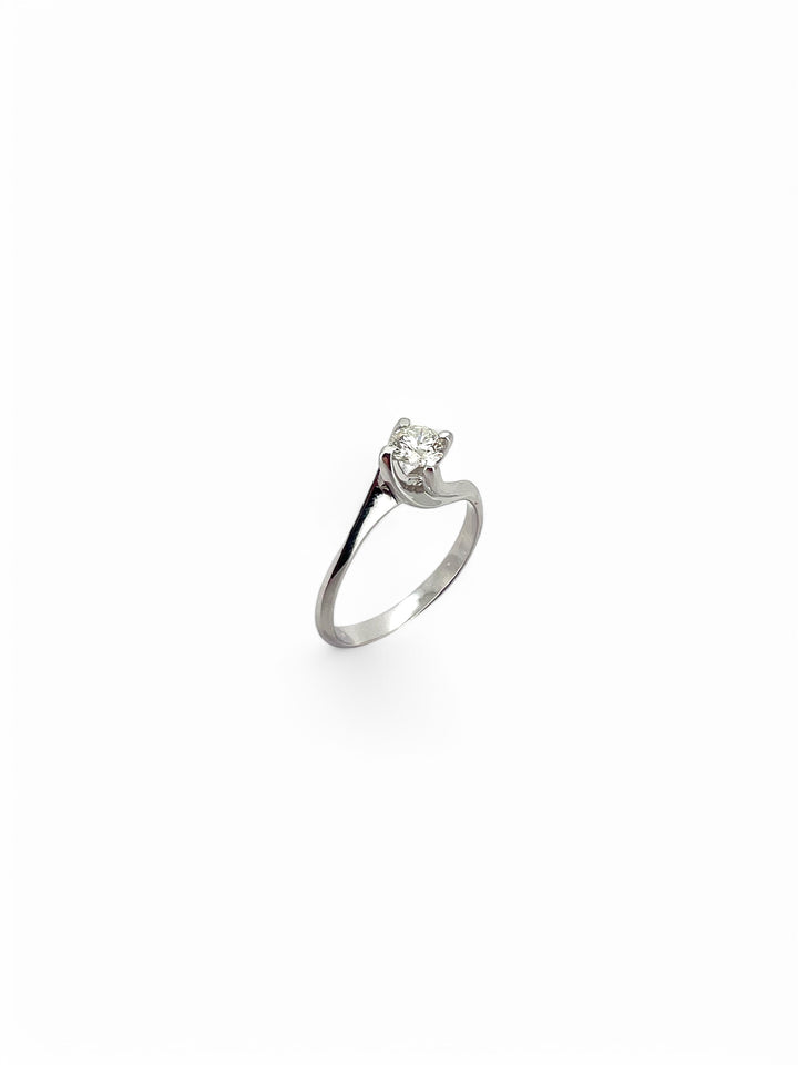 Ellegi Gioielli | Anello solitario 4 griffe Valentino