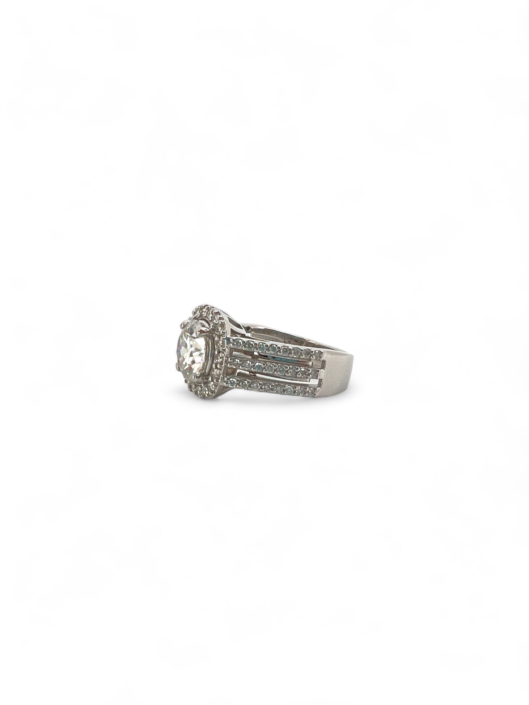 Ellegi Gioielli | Anello con moissanite ct. 2,00