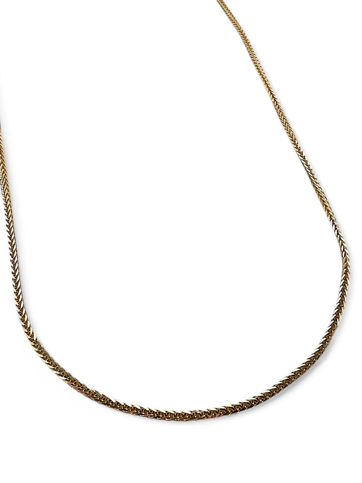 Linea Gold Classic | Collana spiga in oro giallo