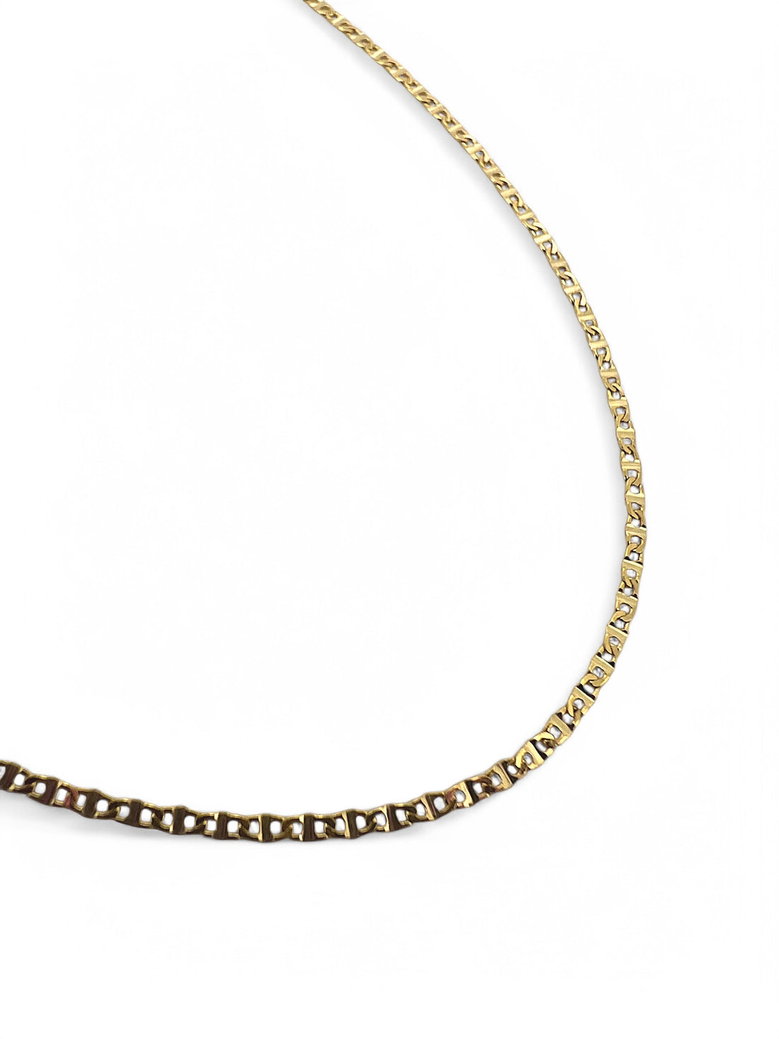 Linea Gold | Catenina maglia intreccio in oro giallo
