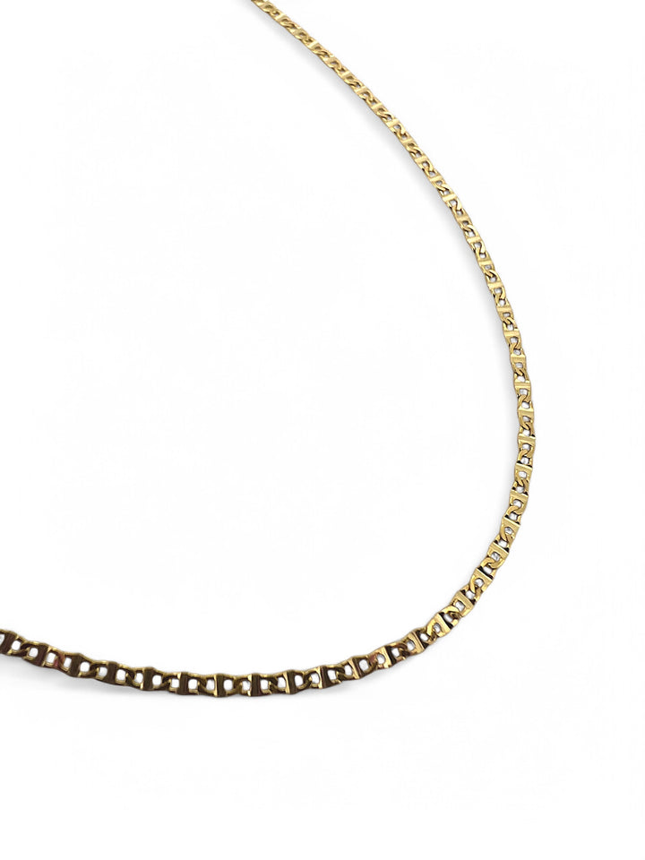 Linea Gold | Catenina maglia intreccio in oro giallo