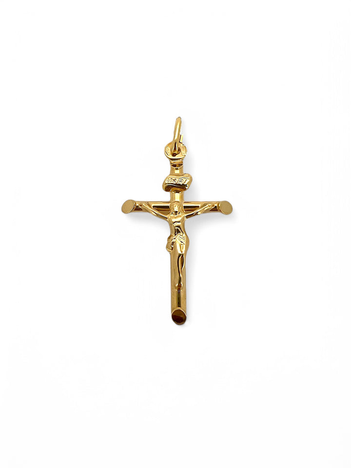 UNOAERRE | Ciondolo croce in oro 9 kt