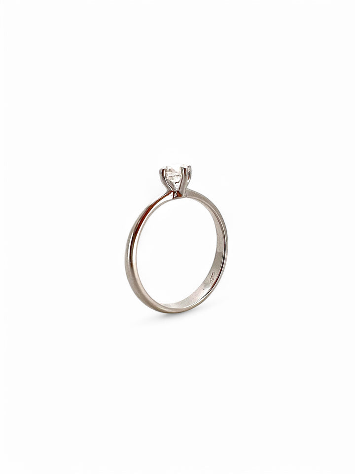 Ellegi Gioielli | Anello solitario 4 griffe con certificazione GIA