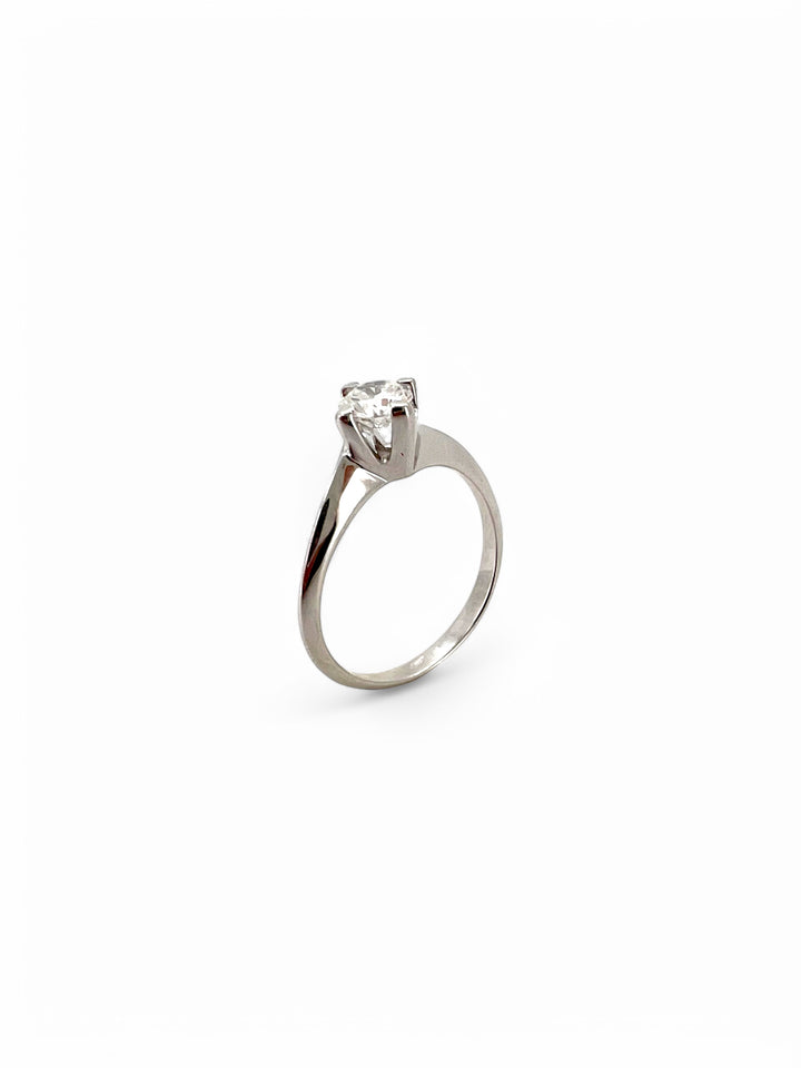 Ellegi Gioielli | Anello solitario 4 griffe con certificazione GIA