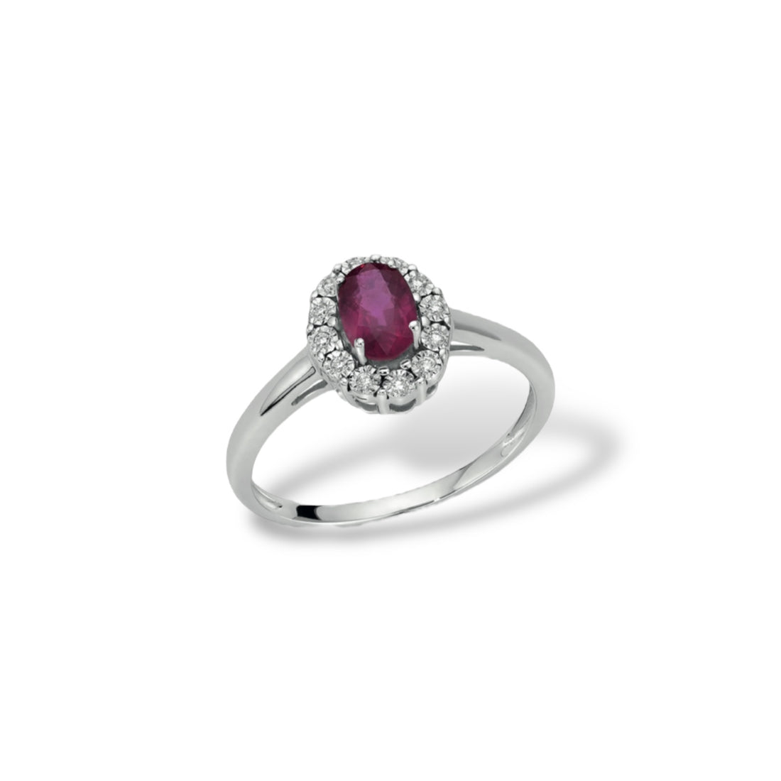 OroGioia di DonnaOro | Anello con rubino in oro 9 kt