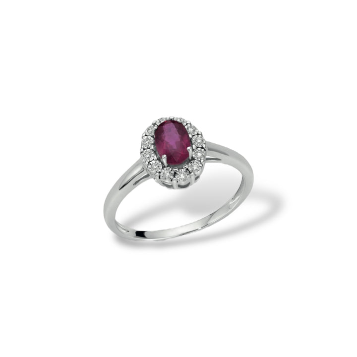 OroGioia di DonnaOro | Anello con rubino in oro 9 kt