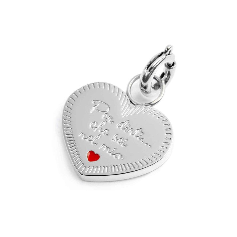 Marlù | Charm cuore con zircone