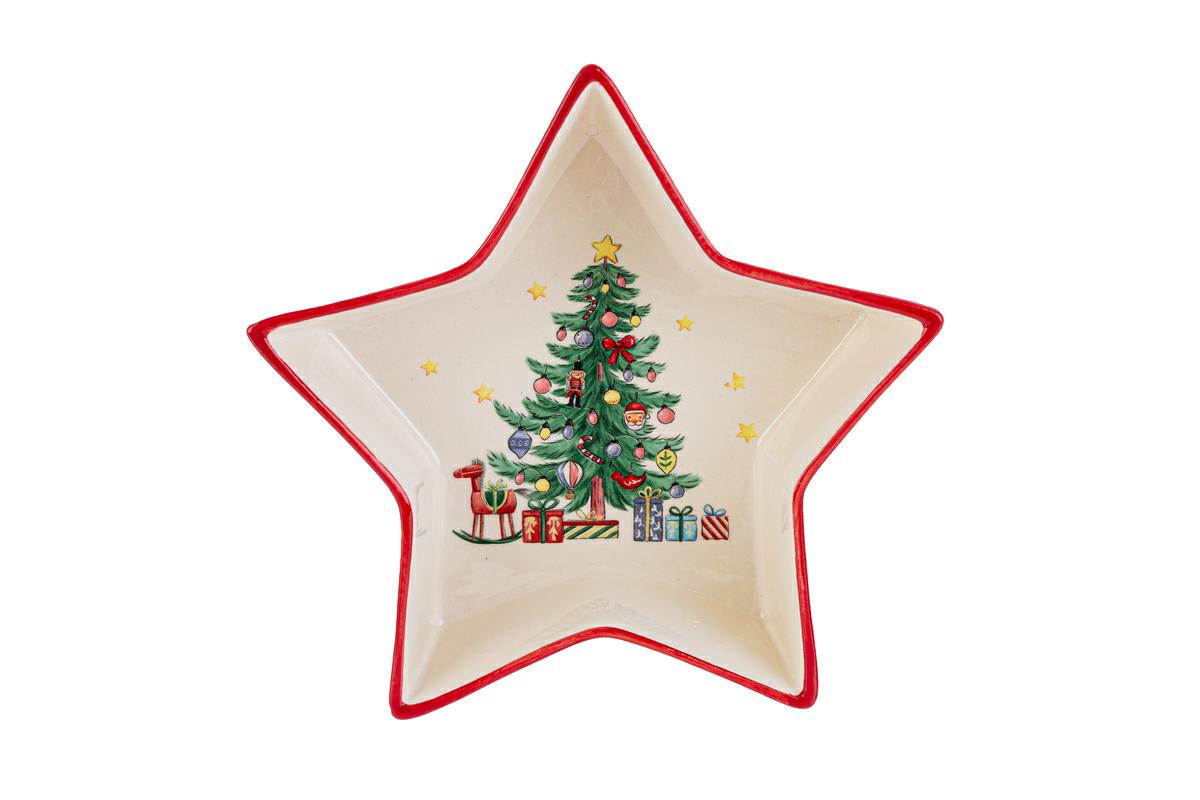 Le Stelle | Vassoio stella natalizia