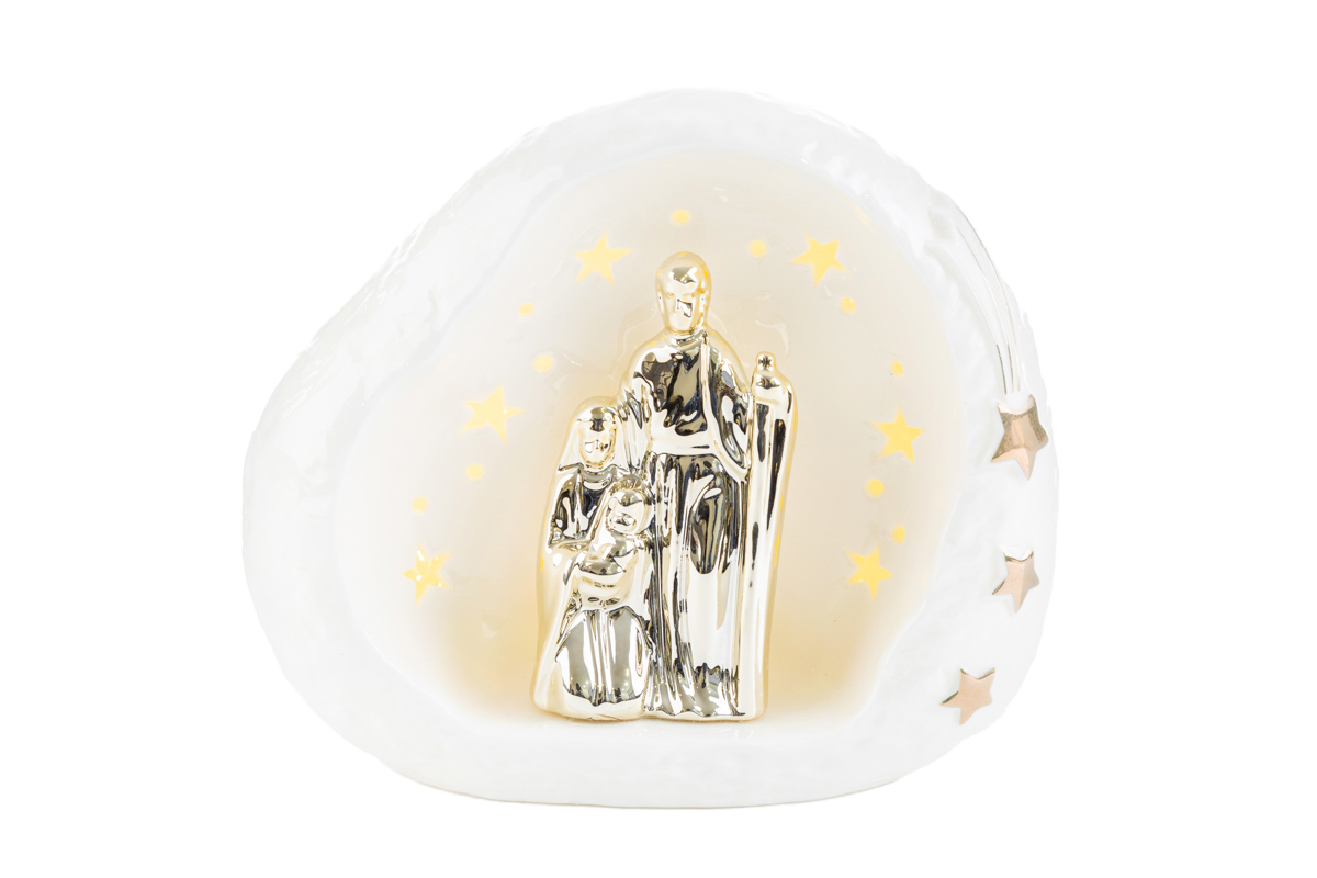 Le Stelle | Sacra Famiglia in porcellana