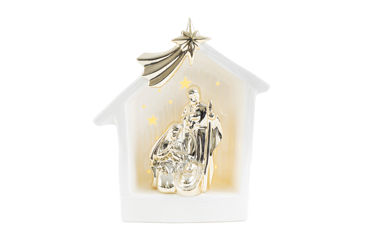 Le Stelle | Sacra Famiglia in porcellana