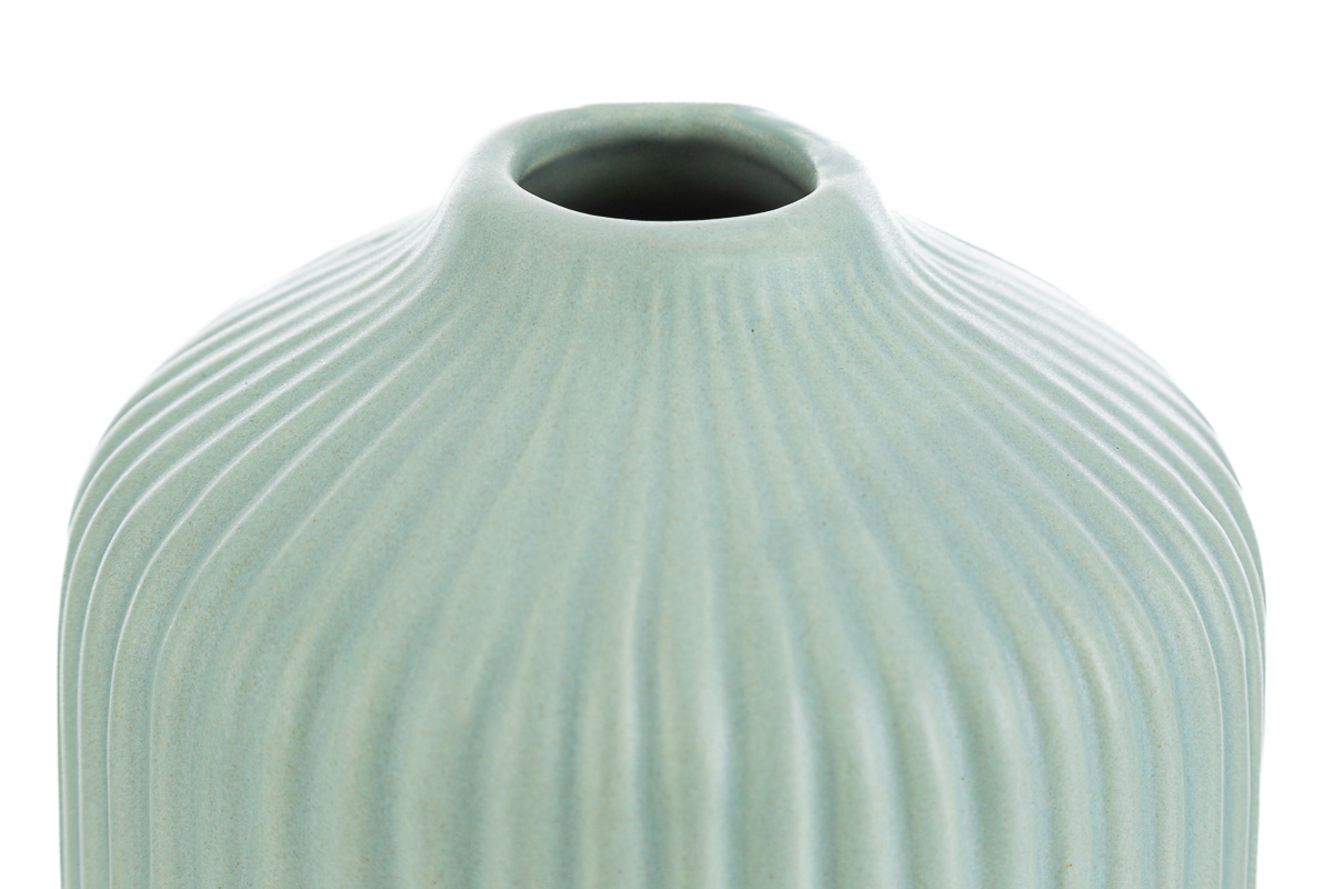 Le Stelle | Vaso verde in porcellana
