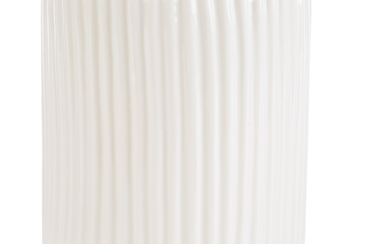 Le Stelle | Vaso bianco in porcellana