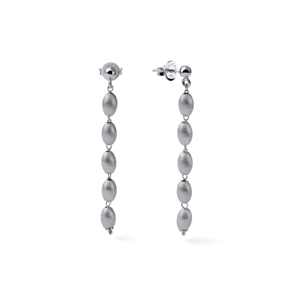 Unoaerre | Orecchini in argento satinato