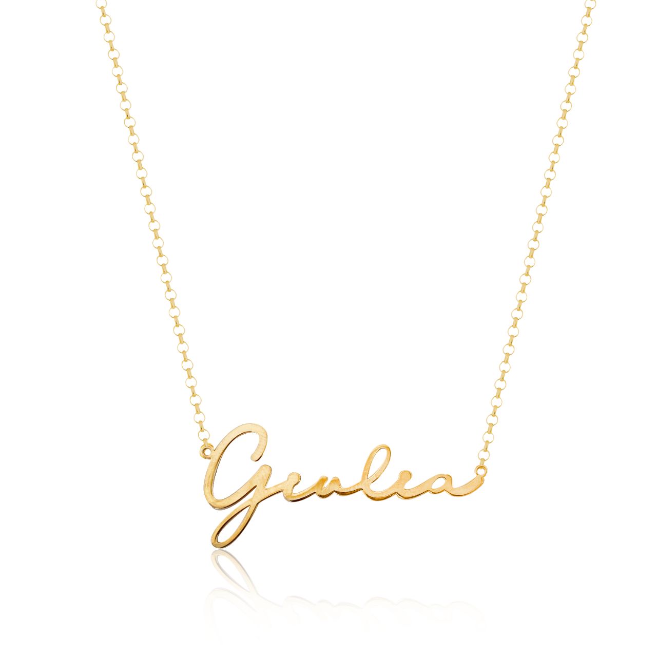 Le Scritte dell’Amore | Collana con nome in corsivo