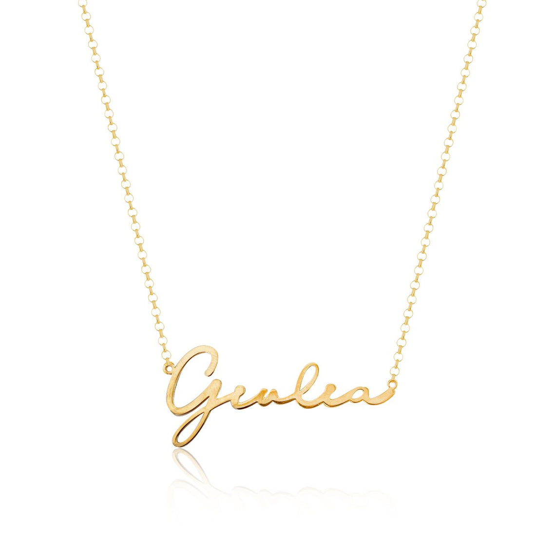 Le Scritte dell’Amore | Collana con nome in corsivo