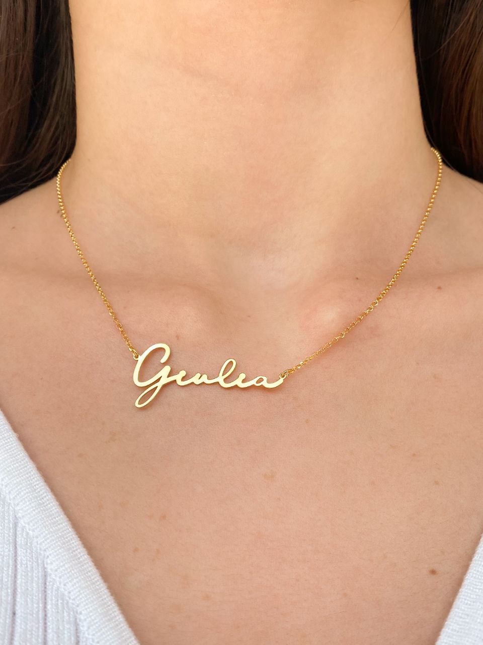 Le Scritte dell’Amore | Collana con nome in corsivo