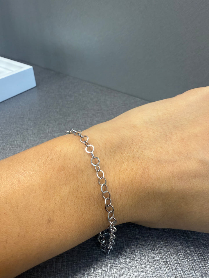 Ellegi Bijoux | Bracciale saldato maglia anelli