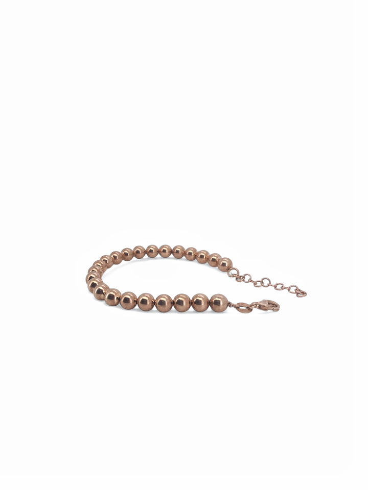 Ellegi Argento | Bracciale sfere rosè