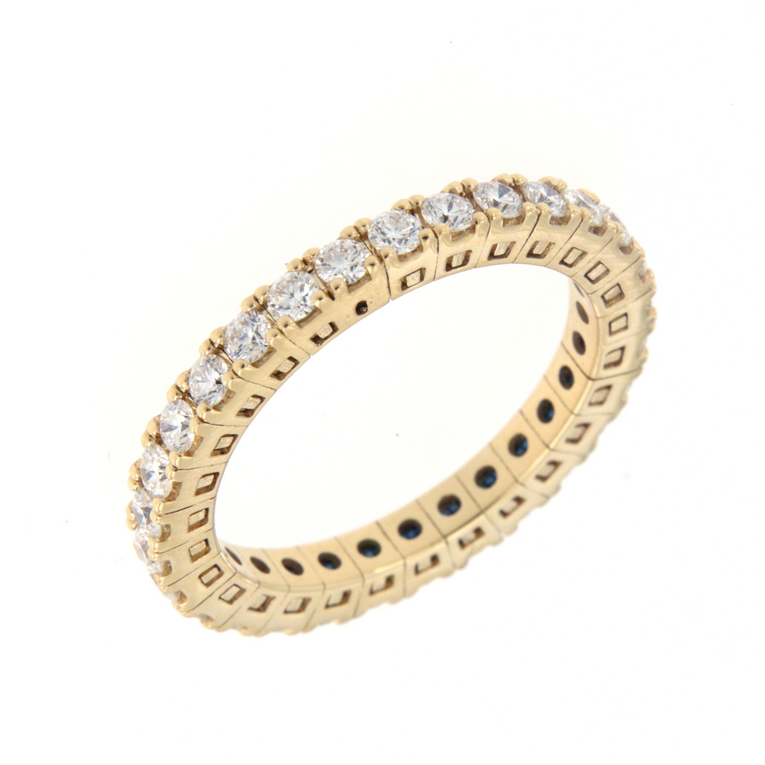 Gioielli del Sole | Anello veretta Elastica in oro giallo