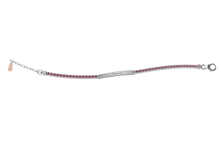 Nanan Bijou | Bracciale tennis personalizzabile in argento 925
