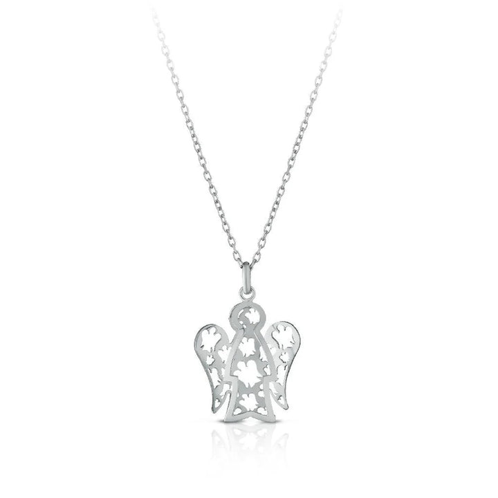Roberto Giannotti | Collana con Angelo in oro traforato
