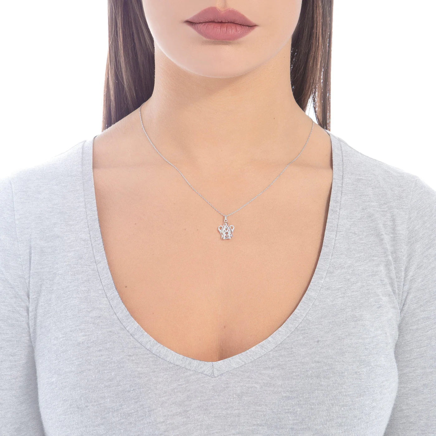 Roberto Giannotti | Collana con Angelo in oro traforato