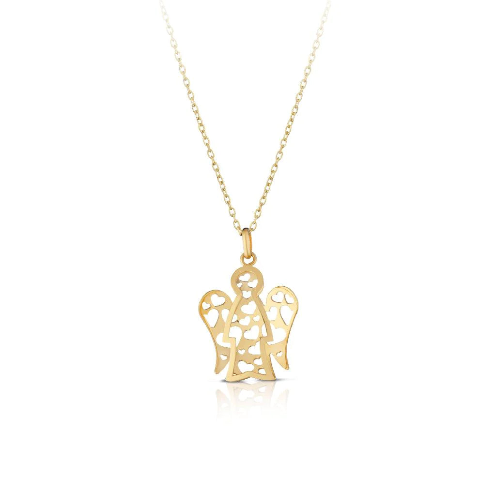Roberto Giannotti | Collana con Angelo in Oro Traforato