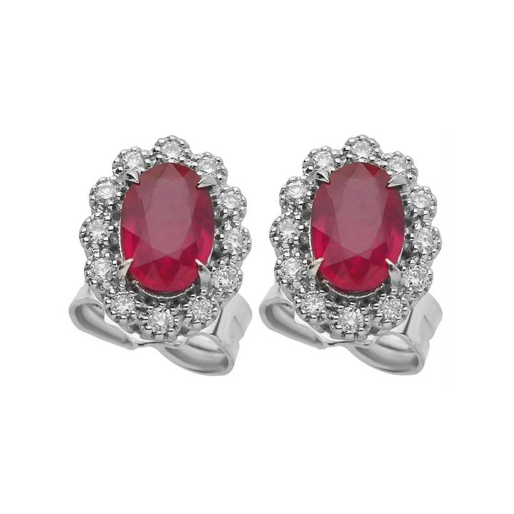 Gioielli del Sole | Orecchini con rubini