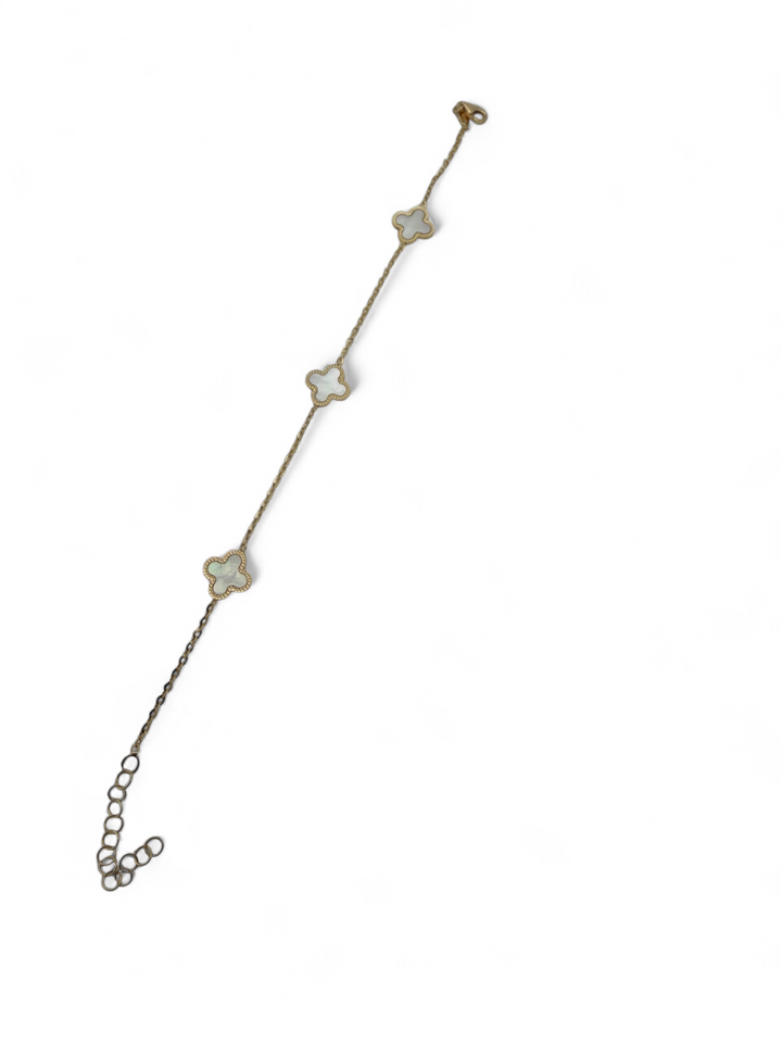 iGold | Bracciale in oro 9kt con fiori