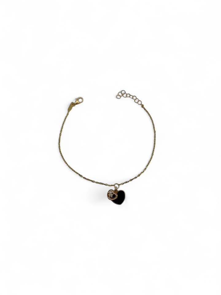 iGold | Bracciale in oro 9kt con cuori