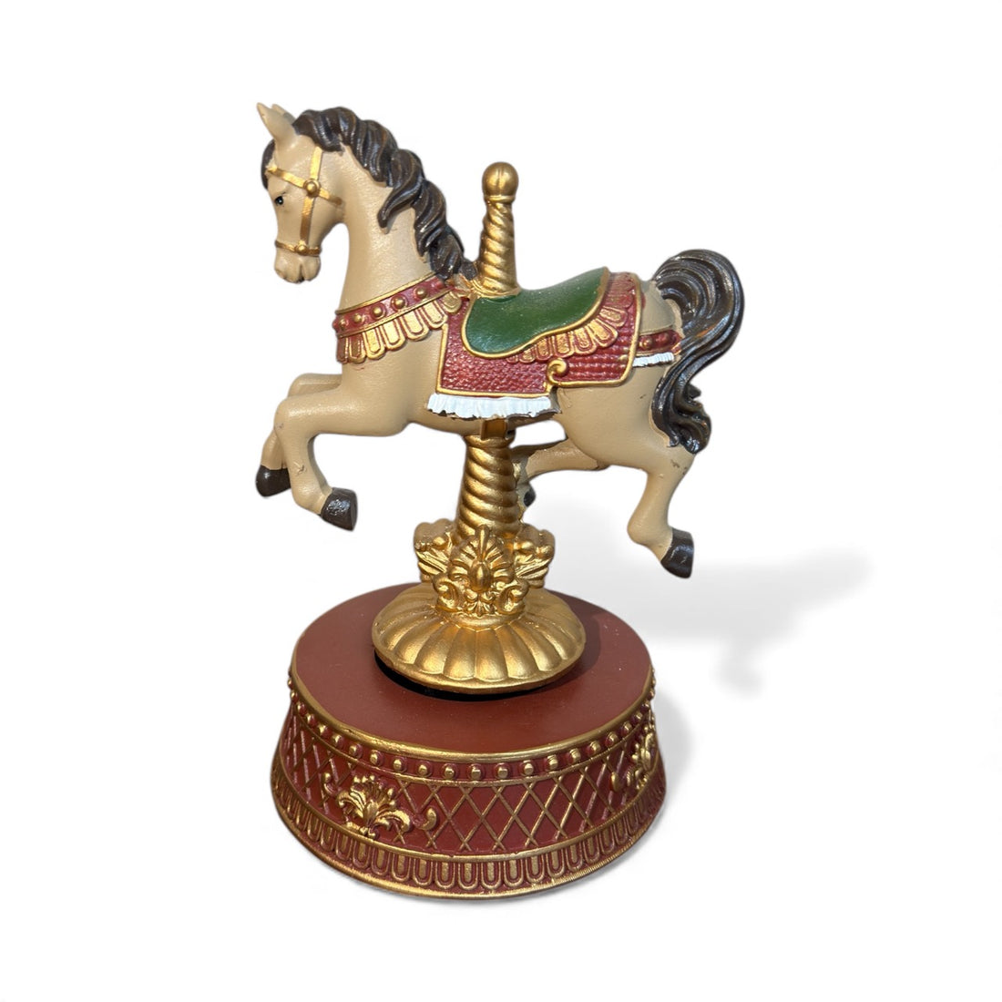 Le Stelle | Carillon cavallucio natalizio beige