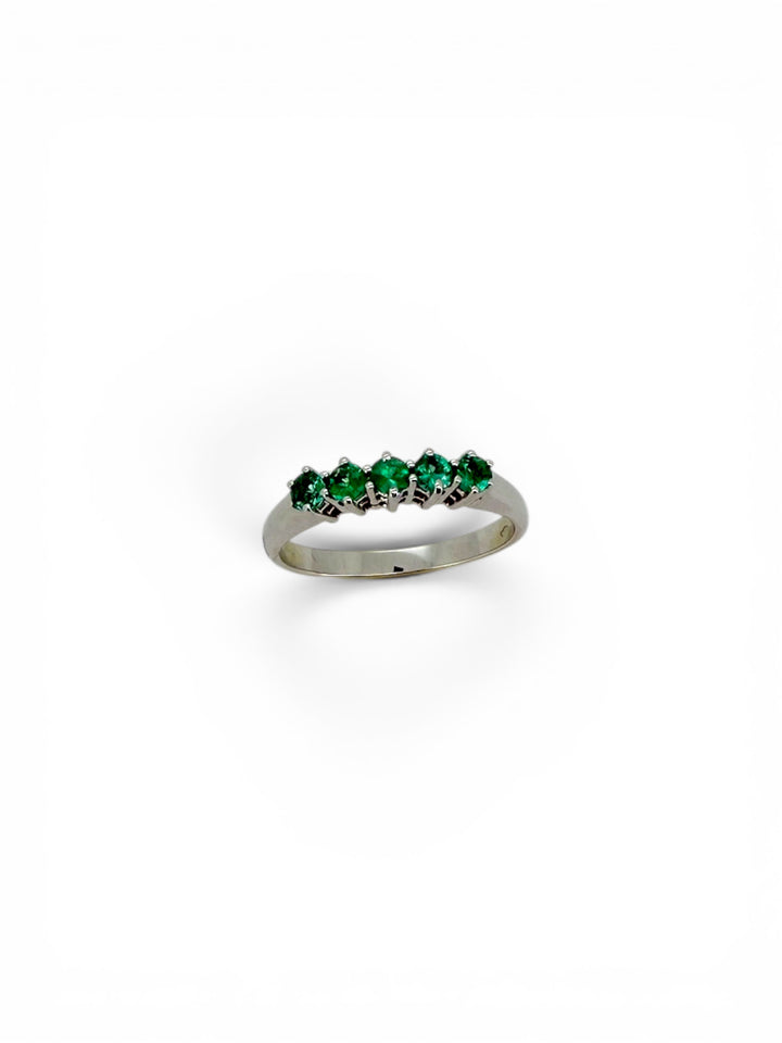 Ellegi Gioielli | Anello veretta smeraldo