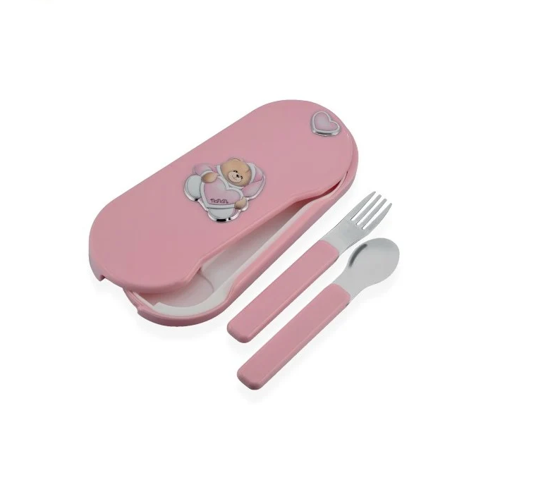 Nanan | Set posate rosa