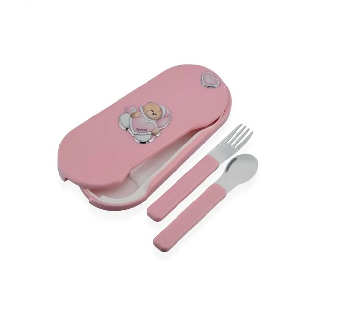 Nanan | Set posate rosa