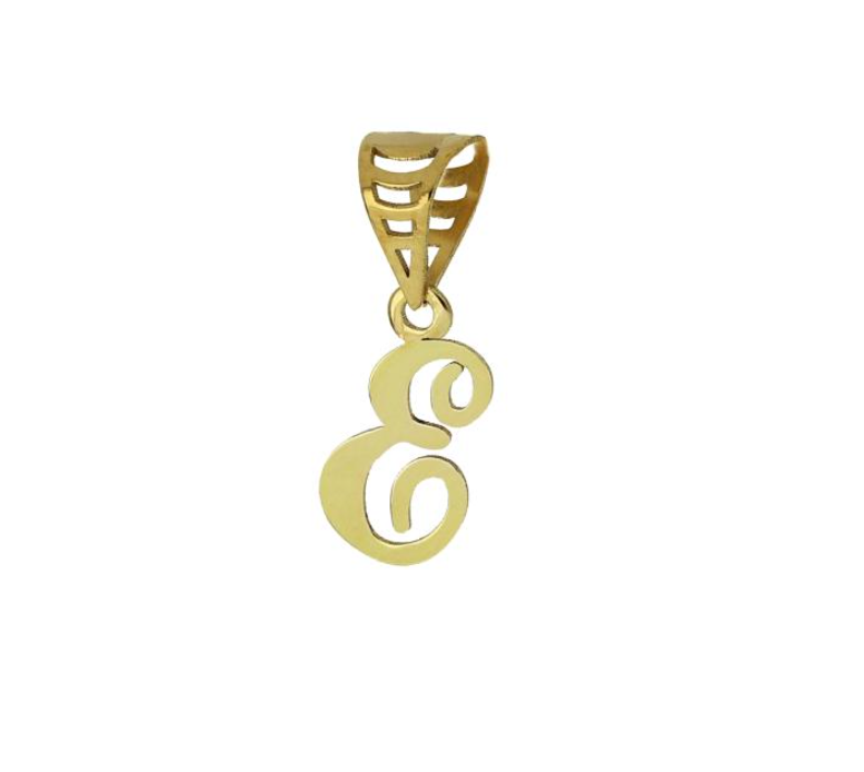 iGold | Ciondolo lettera in oro 9kt