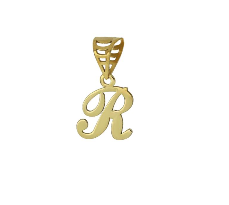 iGold | Ciondolo lettera in oro 9kt