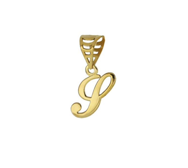 iGold | Ciondolo lettera in oro 9kt