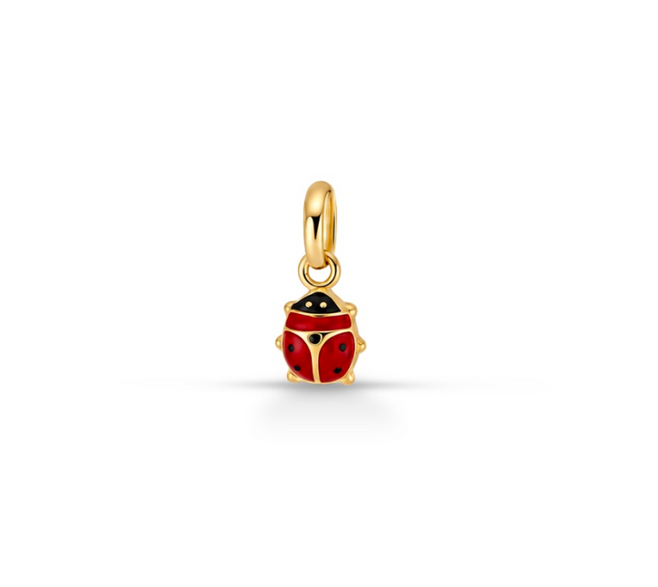 iGold | Ciondolo coccinella in oro 9kt