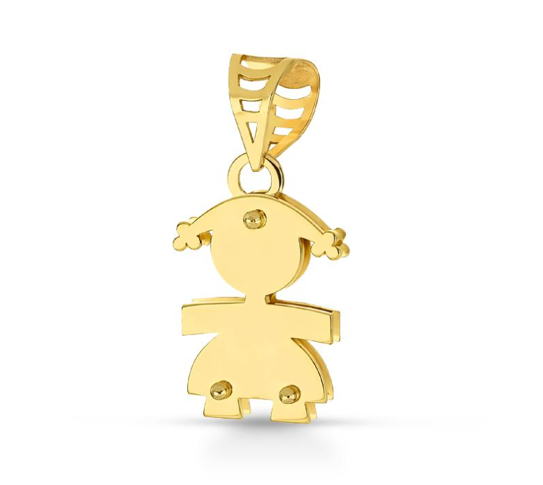 iGold | Ciondolo bimba oro 9kt