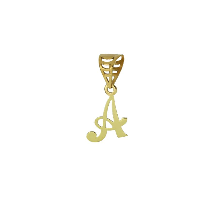 iGold | Ciondolo lettera in oro 9kt