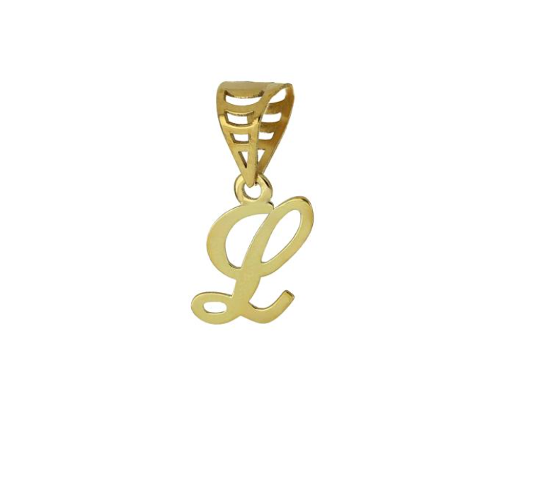 iGold | Ciondolo lettera in oro 9kt