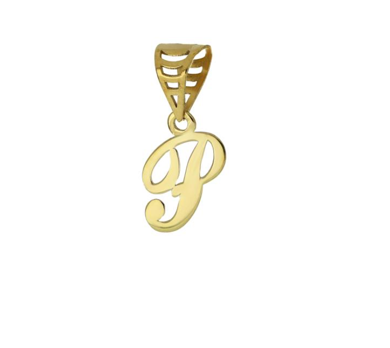 iGold | Ciondolo lettera in oro 9kt