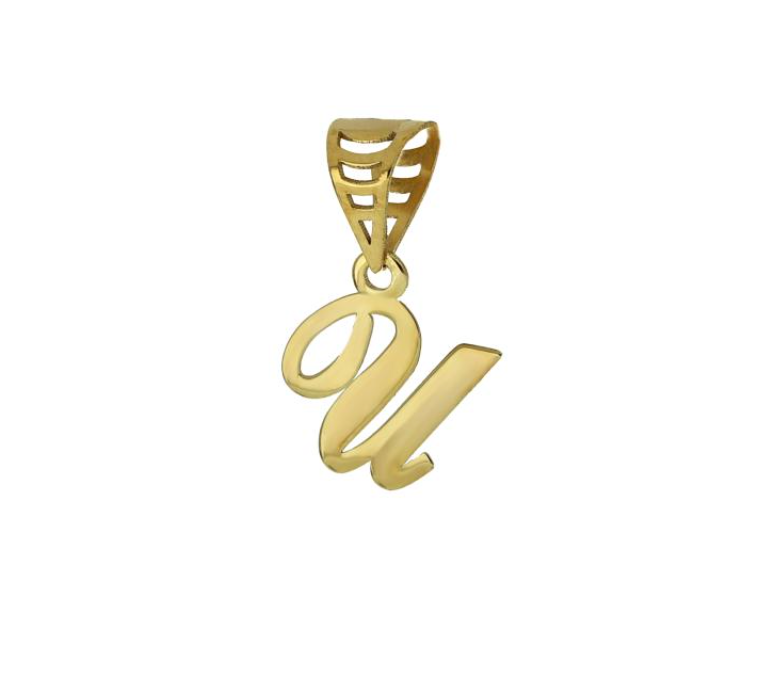 iGold | Ciondolo lettera in oro 9kt