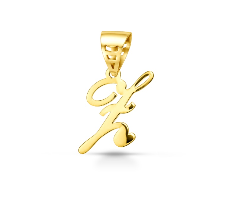 iGold | Ciondolo lettera in oro 9kt