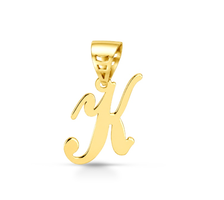 iGold | Ciondolo lettera in oro 9kt