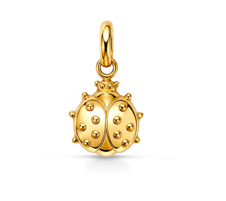 iGold | Ciondolo coccinella in oro 9kt