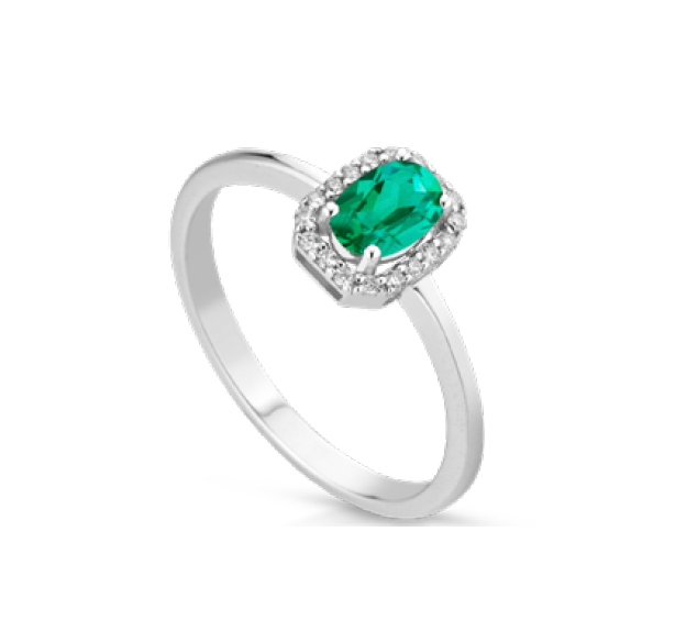 Lucciole Gioielli | Anello Incanto con smeraldo