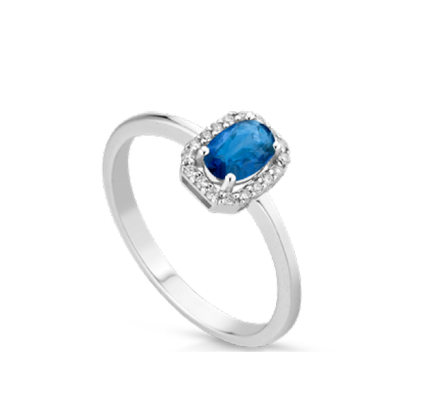 Lucciole Gioielli | Anello Incanto con zaffiro