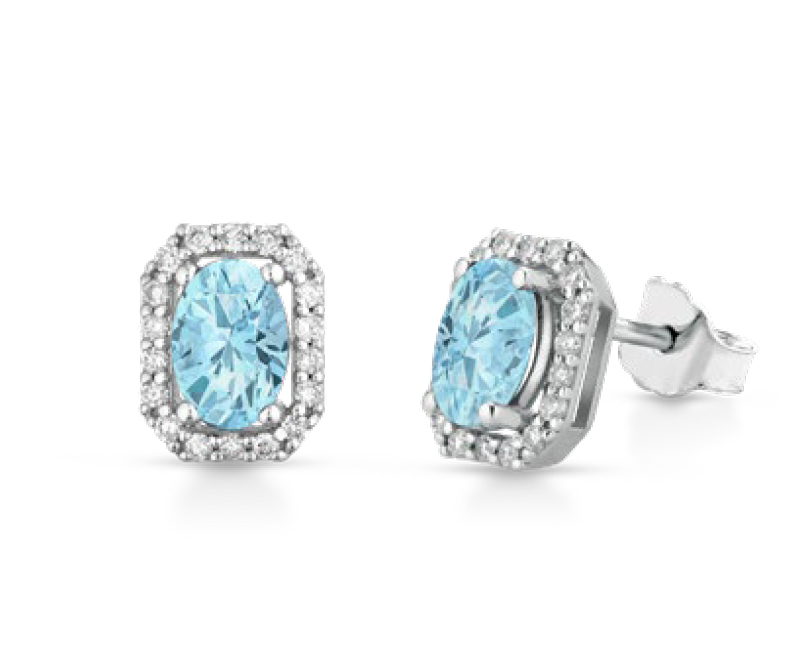 Lucciole Gioielli | Orecchini Incanto con acquamarine