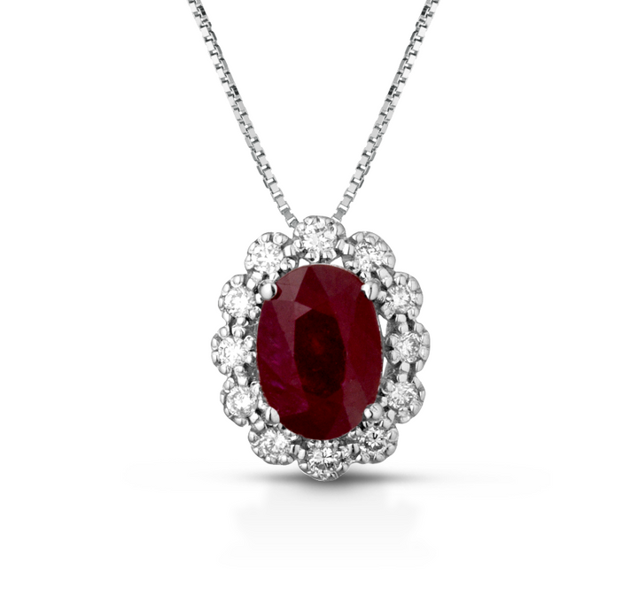 Lucciole Gioielli | Collana Fox con rubino